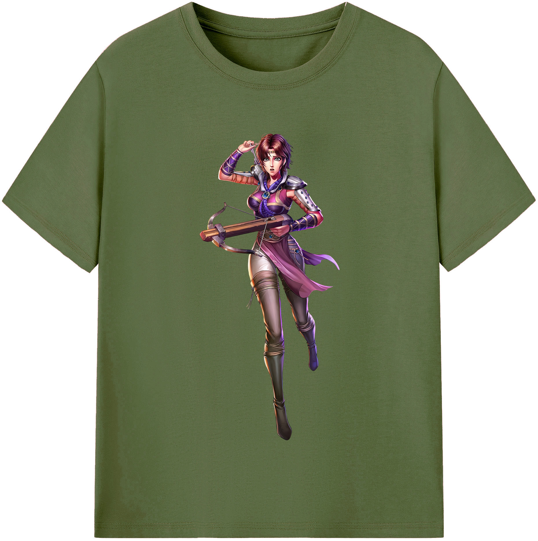 （画像用） 北斗の拳 Fist of the North Star 綿100％半袖Tシャツ（フロントプリント）